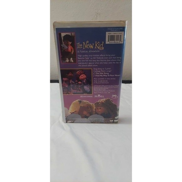 Xavier Roberts Cabbage Patch Kids: The New Kid A Musical Adventure VHS Clamshell - Picture 3 of 7